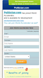 Mobile Screenshot of politician.com